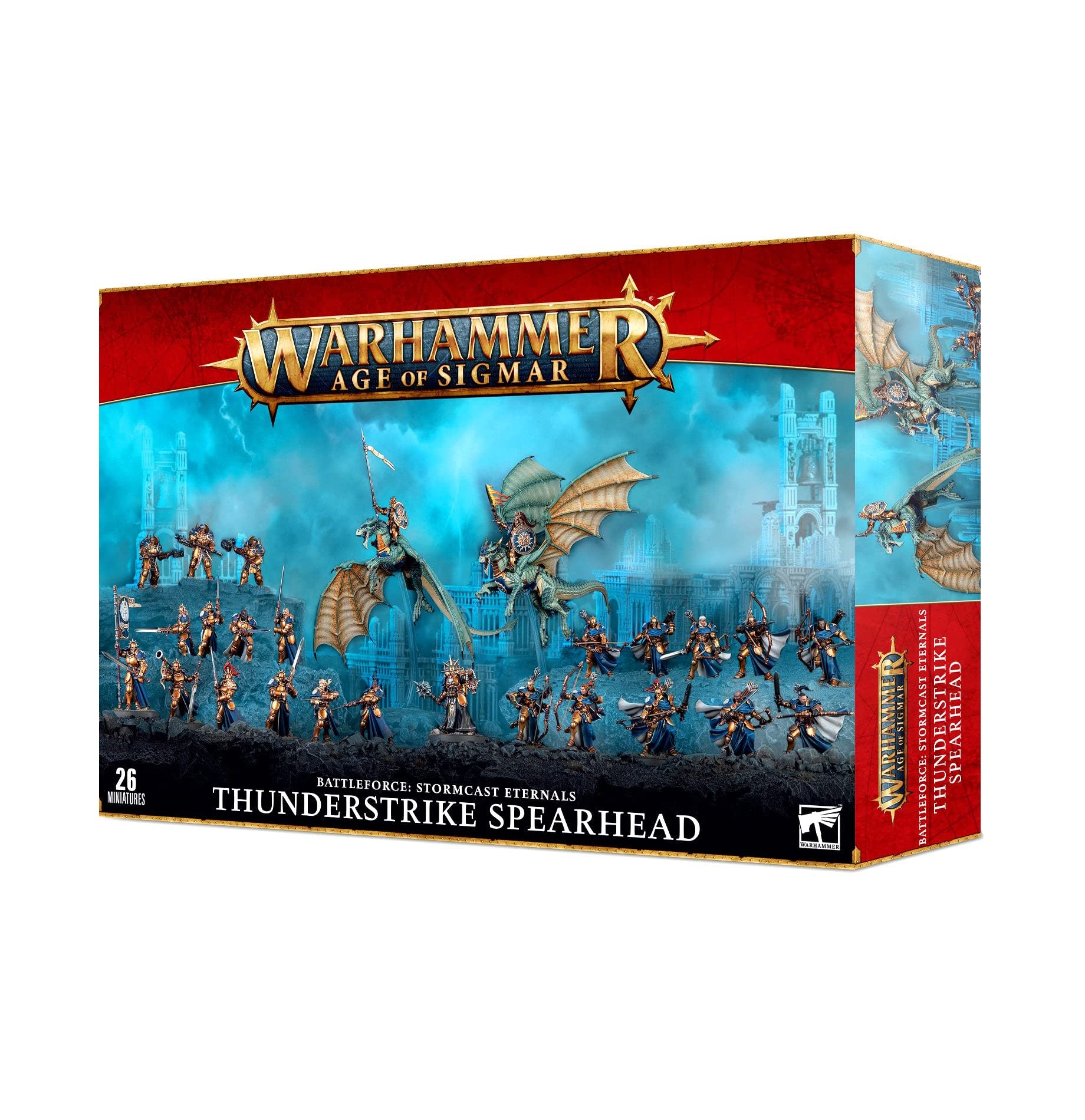Warhammer Age of Sigmar Stormcast Eternals Thunderstrike Spearhead NIB Dragons