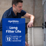 (2-Pack) Genuine Aprilaire 213 Filter MERV 13 Allergen Home HVAC Filters 20x25x4