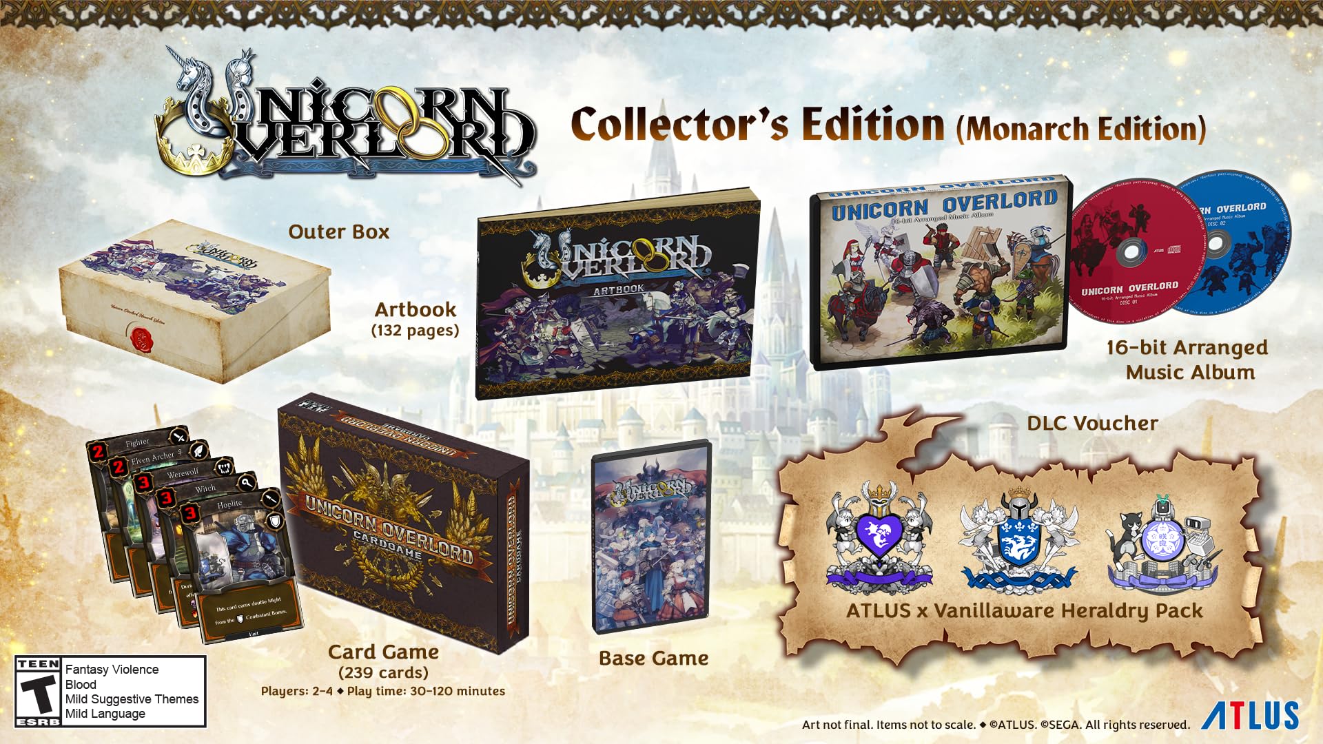 Unicorn Overlord Collector's Edition (Monarch Edition) - Nintendo Switch