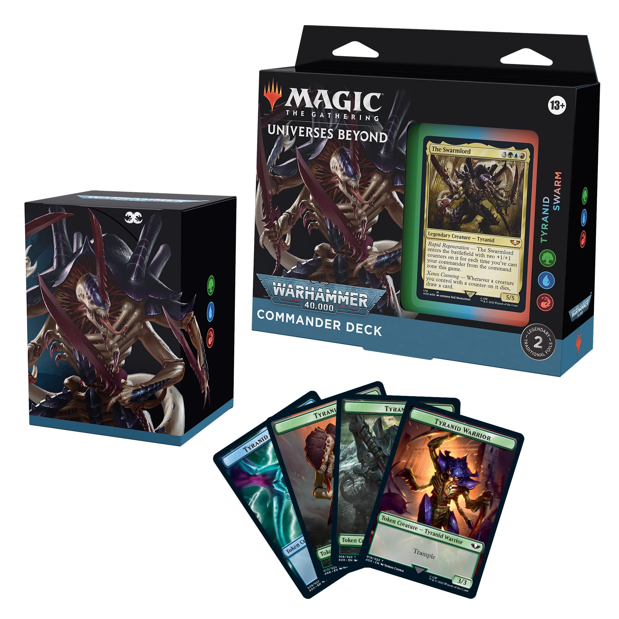 Warhammer 40,000 Tyranid Swarm Commander Deck MTG Sealed