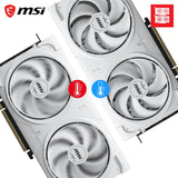 MSI GeForce RTX 5060 Ti 16G Ventus 2X OC White - 16GB GDDR7 (28Gbps/128-bit), PCIe 5, Boost: 2602 MHz, HDMI 2.1b, DisplayPort 2.1b