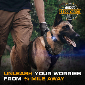 INVIROX Dog Shock Collar Ultra K9 X2 - 124 Training Levels - 4 Powerful Modes - 2 Collars