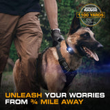 INVIROX Dog Shock Collar Ultra K9 X2 - 124 Training Levels - 4 Powerful Modes - 2 Collars