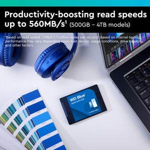 WD Blue 1TB SA510 2.5" Internal Solid State Drive SSD - WDS100T3B0A