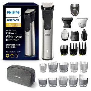 Philips Norelco Multi Groomer 23 Piece Men's Complete Grooming Kit - MG9520/50