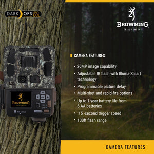 New Browning Dark Ops Pro Trail Camera DCL - BTC-6DCL