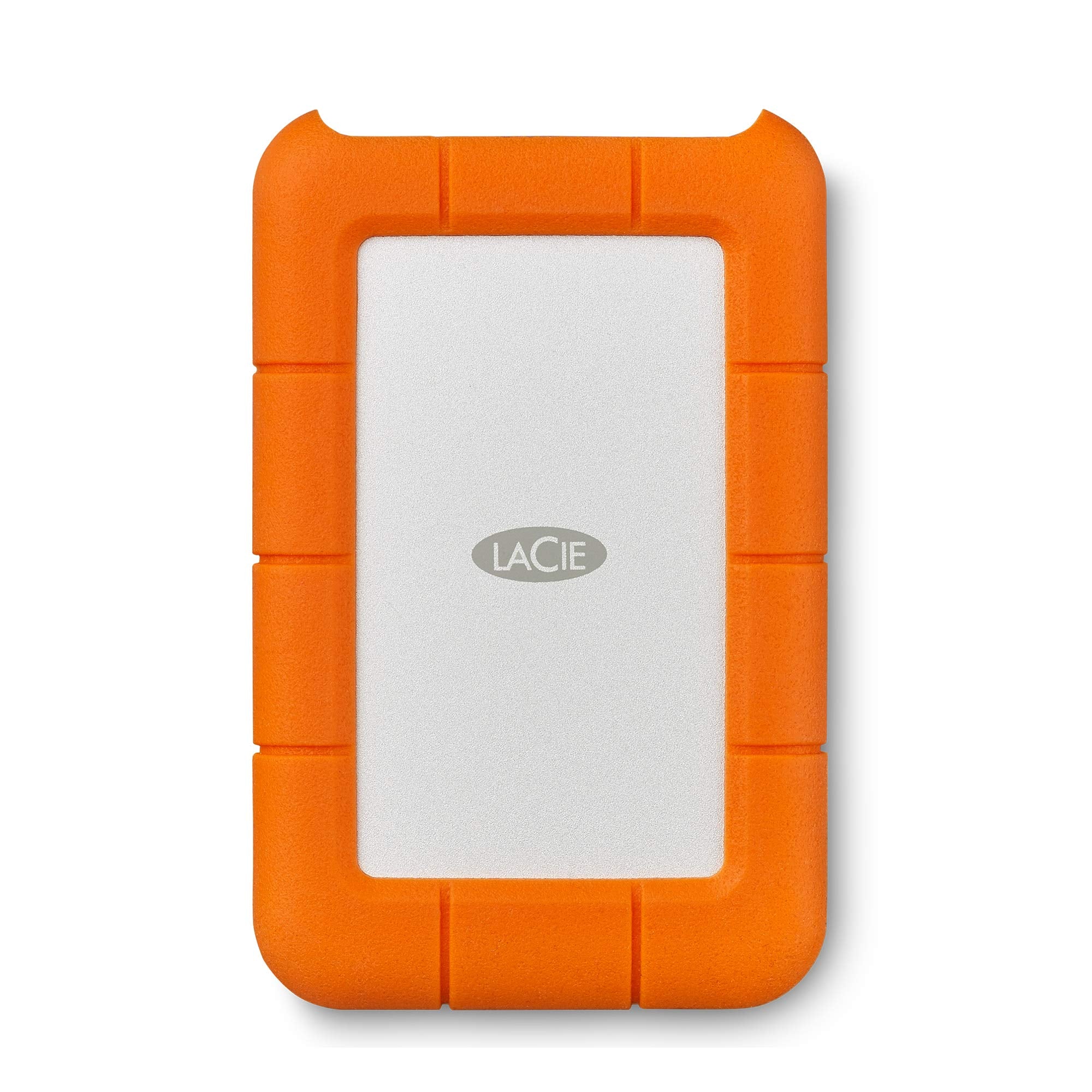 LaCie Rugged Mini 2TB External Hard Drive Portable HDD - LAC9000298 - Orange