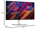 Dell UltraSharp U2723QE 27" 4K UHD WLED LCD Monitor - 16:9 - Black, Silver