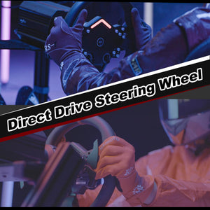 PXN V12 Lite Direct Drive Servo Racing Wheel with Pedals 6Nm FFB For PC PS4 Xbox