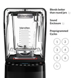 Blendtec Stealth 885 Commercial Blender w/ Sound Enclosure + (2) WildSide Jars