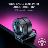 Razer Kiyo Pro Webcam Full HD 1080p 60FPS w/ Adaptive Light Sensor for Streaming