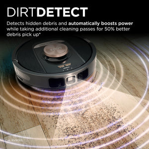 Shark RV2820AE Detect Pro Self-Empty Robot Vacuum with Bagless, 60-Day Capacity
