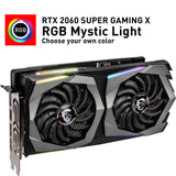 MSI GeForce RTX 2060 SUPER GAMING X 8GB GDDR6 Graphics Card PCI-E x16, VR