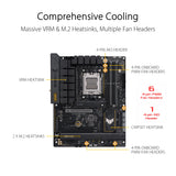 ASUS TUF Gaming B650-PLUS Wi-Fi Socket AM5 AMD ATX Gaming Motherboard