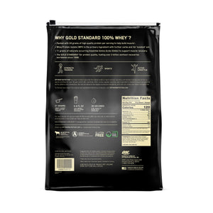 OPTIMUM NUTRITION 100% Gold Standard Whey Protein Delicious Strawberry 10 lb Bag