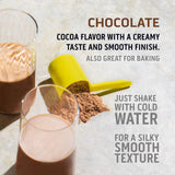 Ascent 100% Whey Protein Powder - Post Workout Whey Chocolate 4 Lb