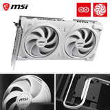 MSI GeForce RTX 5060 Ti 16G Ventus 2X OC White - 16GB GDDR7 (28Gbps/128-bit), PCIe 5, Boost: 2602 MHz, HDMI 2.1b, DisplayPort 2.1b