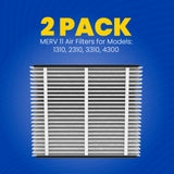 AprilAire 310 MERV 11 Air Filter 20x20x4 Whole House Purifier 2-Pack