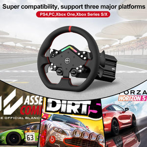 PXN V12 Lite Direct Drive Servo Racing Wheel with Pedals 6Nm FFB For PC PS4 Xbox