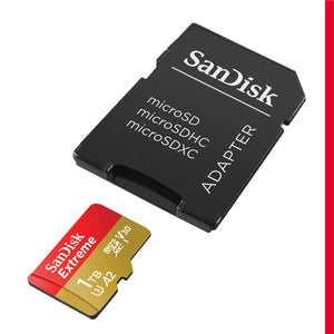 SanDisk - Extreme PLUS 1TB microSDXC UHS-I Memory Card