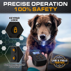 INVIROX Dog Shock Collar Ultra K9 X2 - 124 Training Levels - 4 Powerful Modes - 2 Collars