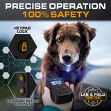 INVIROX Dog Shock Collar Ultra K9 X2 - 124 Training Levels - 4 Powerful Modes - 2 Collars