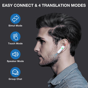 Timekettle WT2 Edge Translator Earbuds 40 Languages & 93 Accent (OFFLINE)