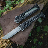 Gerber Gear DoubleDown - Folding Machete, Brush Clearing, Green/Stone G1533