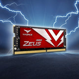 TEAMGROUP T-Force Zeus DDR4 SODIMM 32GB (2x16GB) 3200MHz (PC4-25600) 260 Pin CL22 Laptop Memory Module Ram TTZD432G3200HC22DC-S01