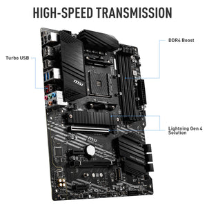 MSI PRO B550-A PRO AM4 AMD B550 SATA 6Gb/s USB 3.0 ATX AMD Motherboard