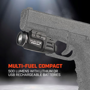 Streamlight 69455 TLR-7 X USB Rechargeable Tactical Gun Light