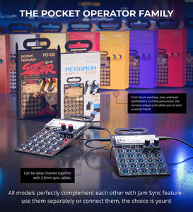 NEW - Teenage Engineering Pocket Operator Street Fighter PO-133 With Packaging