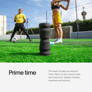 Hyperice Vyper Go - Portable Vibrating Fitness Roller Muscle Pain Recovery
