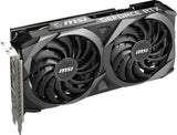 MSI GeForce RTX 3060 Ventus 2X 12GB OC 15Gbps GDRR6 PCIe Video Graphics Card