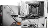 MSI B650M PROJECT ZERO AMD AM5 Ryzen 9000 8000 7000 mATX BackConnect Motherboard