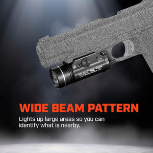 Streamlight TLR-1 HL 1000 Lumen Rail Mounted Tactical LED Flashlight - BLK