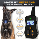 INVIROX Dog Shock Collar Ultra K9 X2 - 124 Training Levels - 4 Powerful Modes - 2 Collars