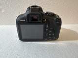 Canon EOS 2000D Kit + EF-S 18-55mm f/3.5-5.6 IS II Lens - RFRBSHD