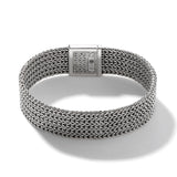 John Hardy Rata Chain 15mm Bracelet in Sterling Silver LG - New with Tags - $995