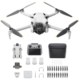 DJI Mini 4 Pro (DJI RC 2) Drone, 4K/60fps Omnidirectional ActiveTrack 360° 20km