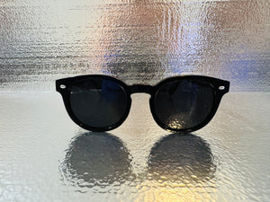 Oliver Peoples OV 5036S Sheldrake Black Ebony Wood Sunglasses - 49mm