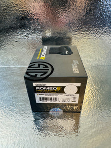SIG SAUER Romeo5 1X20mm 2 MOA Red Dot Reticle Gun Sight | Picatinny Mount Included