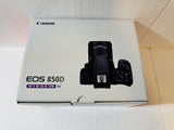 Canon EOS 850D Digital SLR Camera 18-55mm EF-S IS STM Lens - PRO BUNDLE