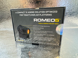 SIG SAUER Romeo5 1X20mm 2 MOA Red Dot Reticle Gun Sight | Picatinny Mount Included
