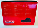 Canon EOS 850D Digital SLR Camera 18-55mm EF-S IS STM Lens - PRO BUNDLE