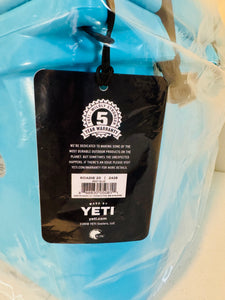 NWT - YETI Roadie 20 Cooler REEF BLUE Limited Edition - Discontinued Color *RARE*