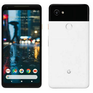 Google Pixel 2 XL - 128GB - 4G LTE  Unlocked Android Smartphone - Black & White