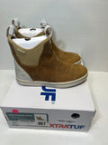 Xtratuf Women's Leather Ankle Deck Boot Rain, Taupe, 7 - Very Good