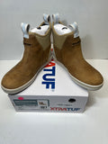 Xtratuf Women's Leather Ankle Deck Boot Rain, Taupe, 7 - Very Good