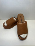 Free People Harbor Platform Tan Sandals EU 36.5 (US Women's 6.5) M